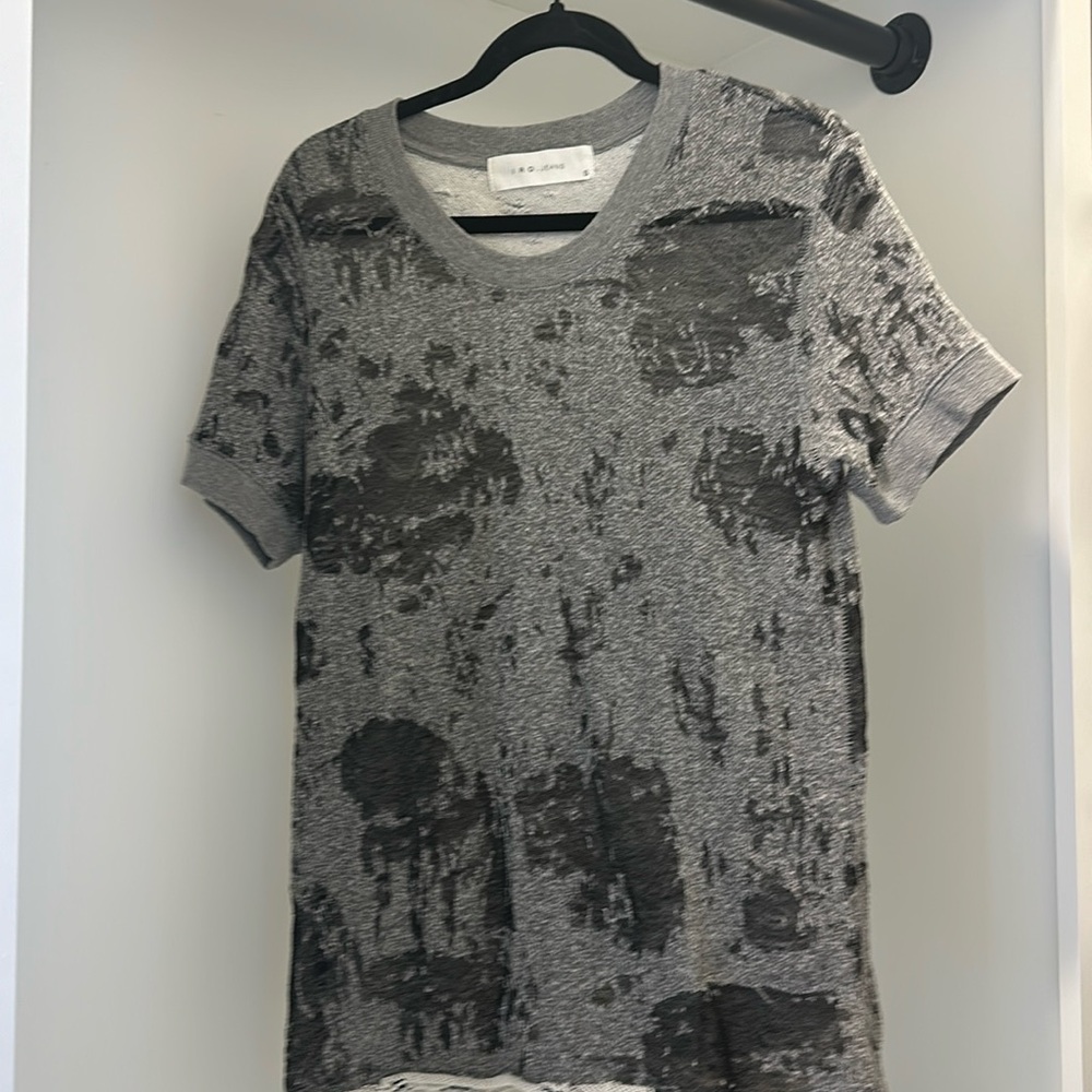 IRO Jeans Distresses Tshirt
